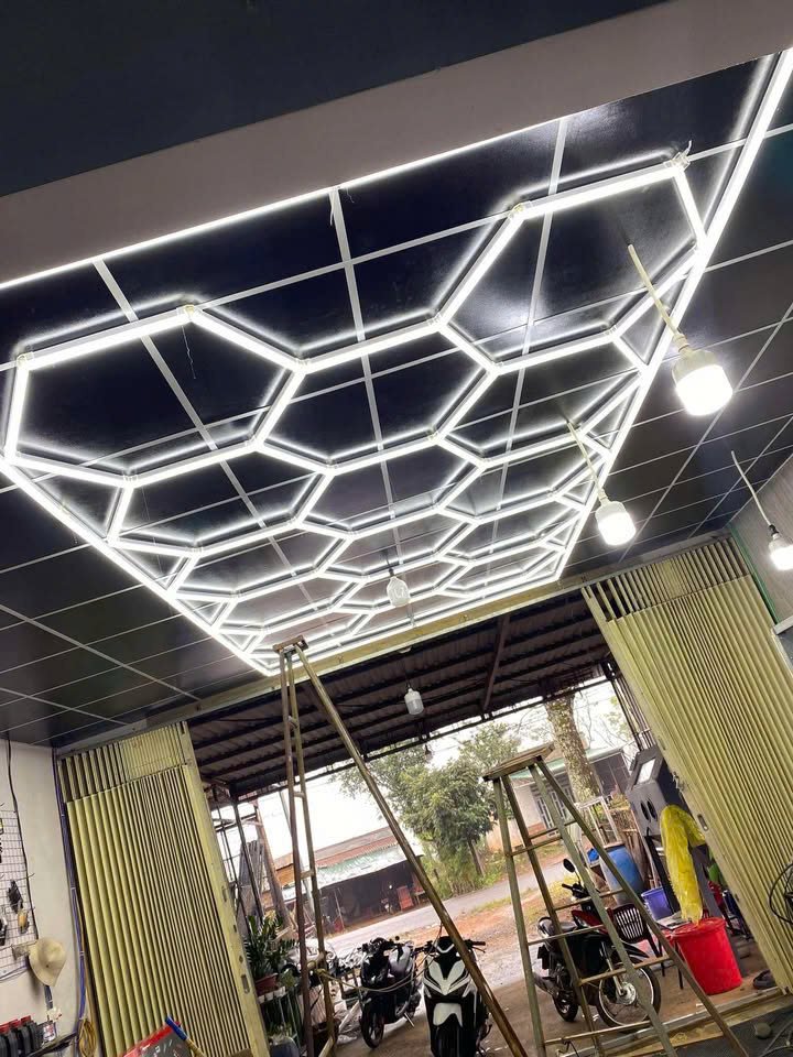 ĐÈN LED HEXAGON TỔ ONG - Ảnh 8