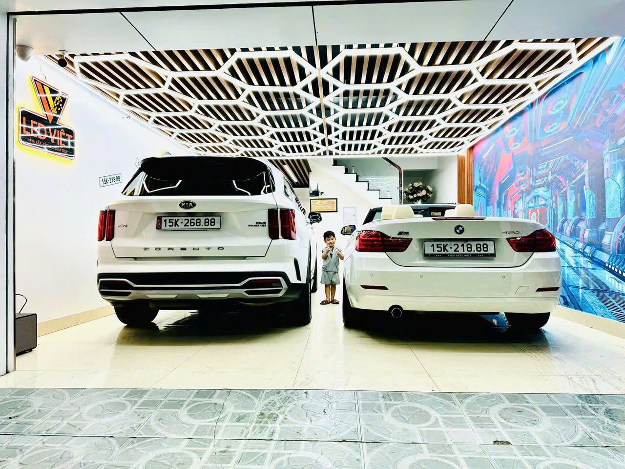 ĐÈN LED HEXAGON TỔ ONG - Ảnh 2